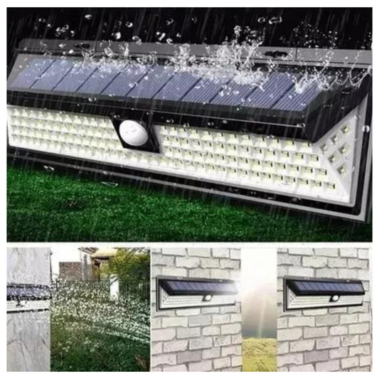 Lámpara Ancha de Pared LED Solar
