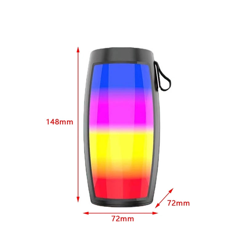Parlante Portátil con Luz Multicolor™