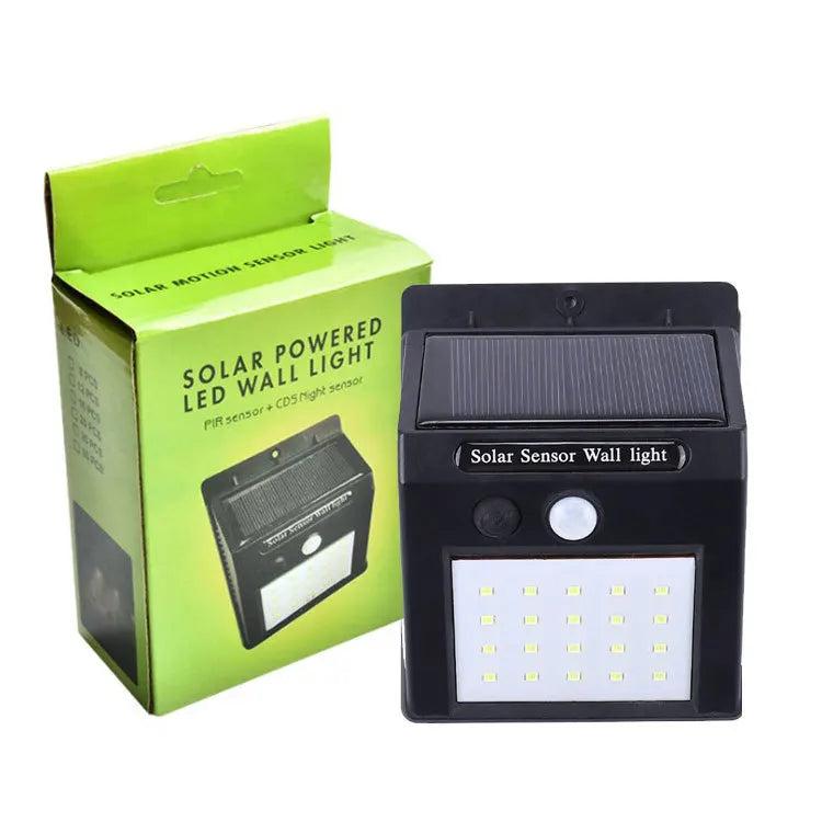 Foco 20 Led Solar Con Sensor Movimiento