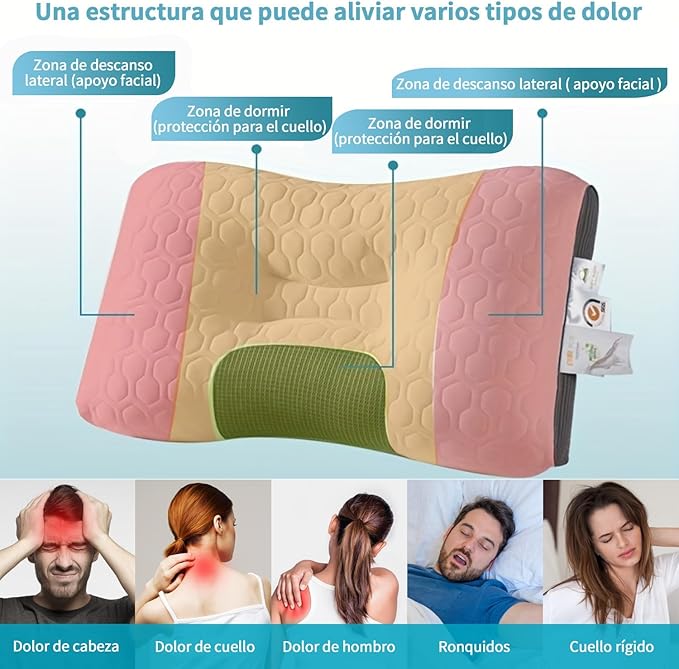 Almohada Protección Cervical Ortopédica CerComfort™