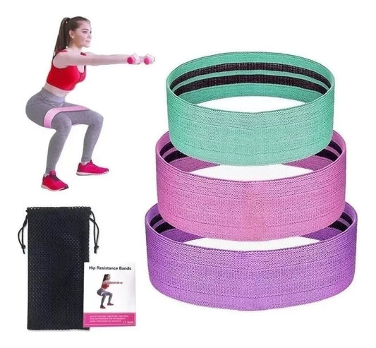 Pack de 3 Bandas de Resistencia Fitness™