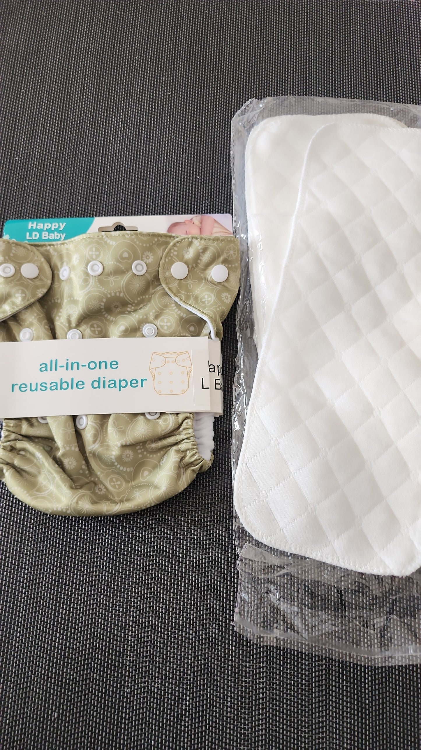 Pack pañal ecológico + 10und absorbentes